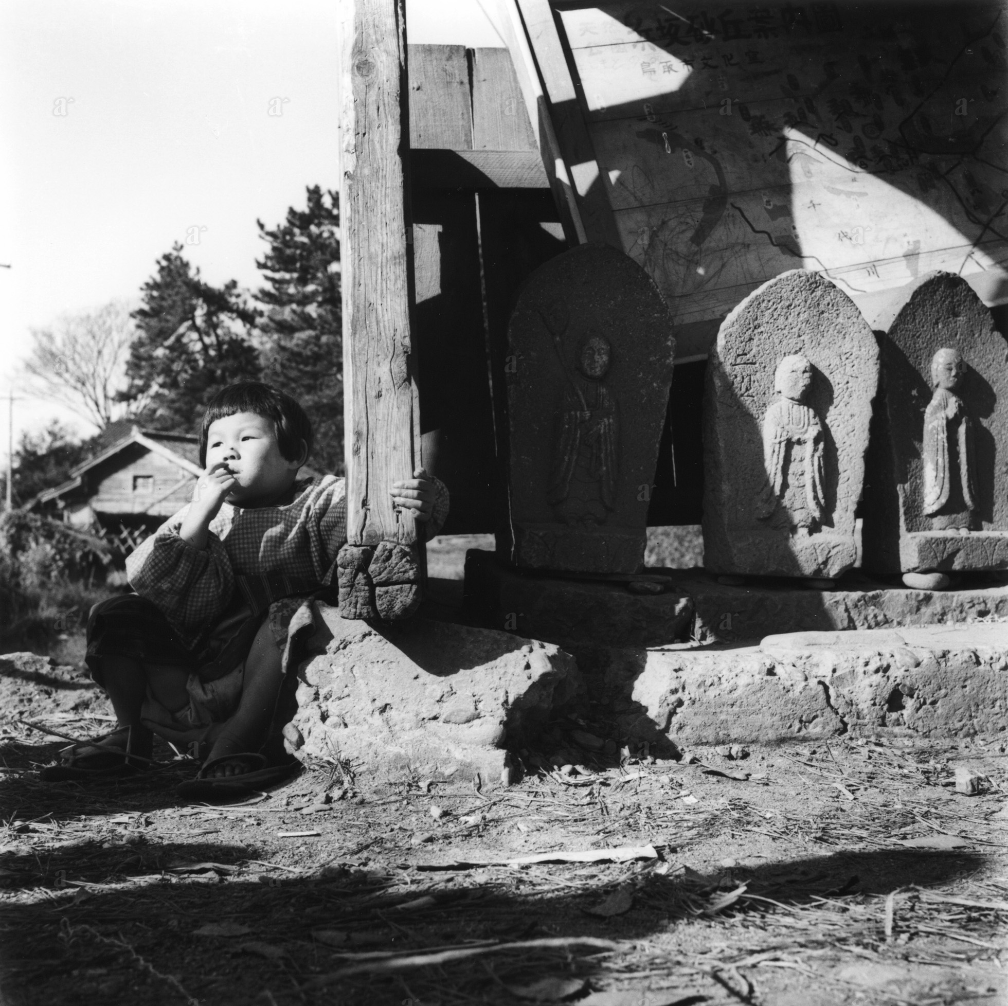 杵島 隆 &ldquo;おとうを待つ1 1948&rdquo; Takashi Kijima &ldquo;I wait for my father1 1948&rdquo;